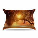 Romance In Autumn Pillow Case (Standard: 30" x 20")