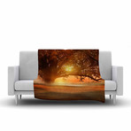 Romance In Autumn Fleece Blanket (50" x 60")