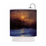 Hope In The Blue Water Shower Curtain