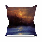 Hope In The Blue Water Throw Pillow (16" x 16")