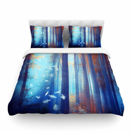 Dreams In Blue Duvet (Queen: 88" x 88")