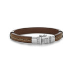 Sascha Leather Bracelet // Cognac