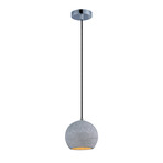 Crete-Single Pendant // 12390GYPC