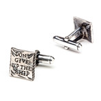 Don't Give Up The Ship Cufflinks