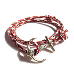 Silver Anchor Wrap // Red Camo