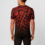 Splatter Tee // Black (XL)