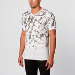 Splatter Tee // Off-White (L)