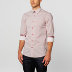 Classic Button-Up // Red Stripe (S)