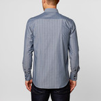 Classic Button-Up // Chambray Diamond Stripe (S)