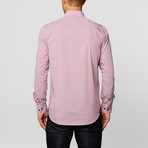 Gingham Button-Up // Pink + White + Blue (S)