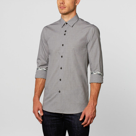 Classic Button-Up // Grey (S)