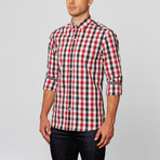 Plaid Button-Up // Red (S)