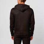 Reverse Panel Hoodie // Black (M)