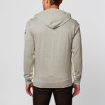 Reverse Panel Hoodie // Grey (M)