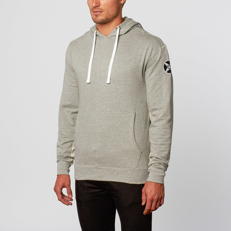 Reverse Panel Hoodie // Grey (S)