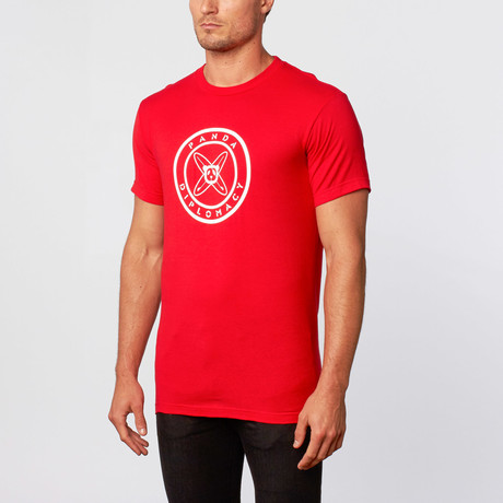 Crossboards Tee // Red (S)