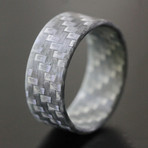 Silver Twill Ultralight Ring (Size 5)