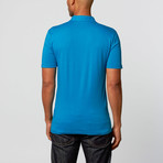 Royal Knights & Co. // Medusa Embroidered Polo // Cerulean Blue (M)