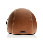 Vintage Leather Helmet // Havana Brown (21.3" Circumference // XS)