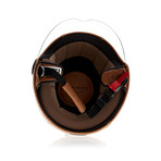 Vintage Leather Helmet // Havana Brown (21.3" Circumference // XS)