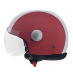 Italian Block Stripes Leather Helmet (21.3" Circumference // XS)
