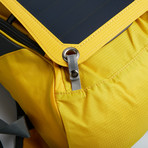 SolarPack Daypack // 6.5 Watt Solar Panel + Hydro Pack (Yellow)