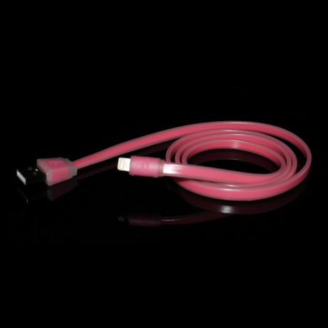 Apple Lightning Color Cable // Pink (3 Feet)