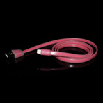 Apple Lightning Color Cable // Pink (3 Feet)