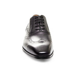 Masque Wingtip Oxford // Grey Leather (US: 9)