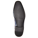 Masque Wingtip Oxford // Blue Leather (US: 12)