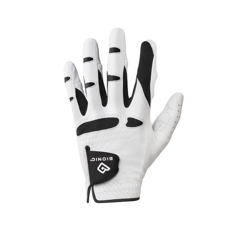 StableGrip + Natural Fit Glove // White (Left Hand // Small)