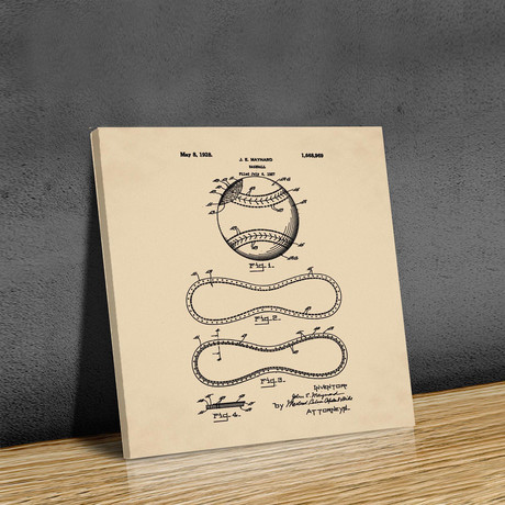 Baseball, 1927 // Antique (20"W x 20"H // Print)