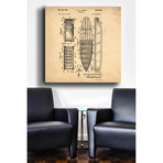 Surfboard, 1948 // Antique (20"W x 20"H // Print)