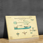 Ice Skates, 1867 // Antique II (18"W x 24"H // Print)