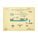 Ice Skates, 1867 // Antique II (18"W x 24"H // Print)