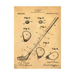 Golf Club, 1909 // Antique (18"W x 24"H // Print)