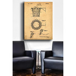 Basketball Net, 1950 // Antique I (18"W x 24"H // Print)