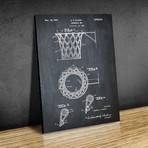 Basketball Net, 1950 // Chalkboard (18"W x 24"H // Print)