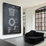 Basketball Net, 1950 // Chalkboard (18"W x 24"H // Print)