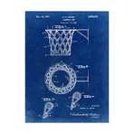 Basketball Net, 1950 // Blue I (18"W x 24"H // Print)