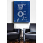 Basketball Net, 1950 // Blue I (18"W x 24"H // Print)