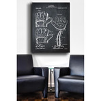 Baseball Glove, 1909 // Chalkboard (18"W x 24"H // Print)