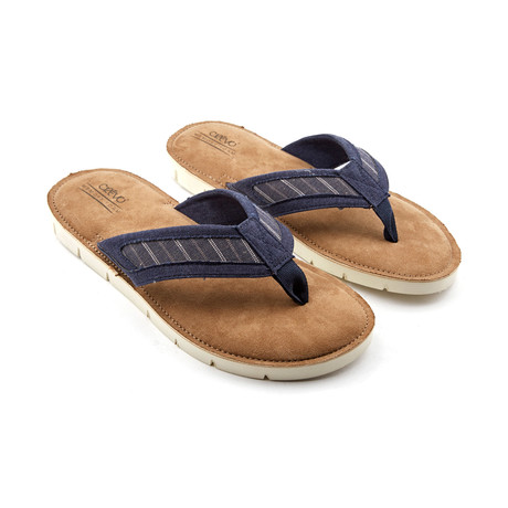 Pitcher Flip-Flop // Navy (US: 8)