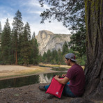 Storm Laptop Case // Red (15 Inches)