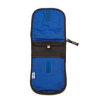 Continental Travel Pouch // Blue