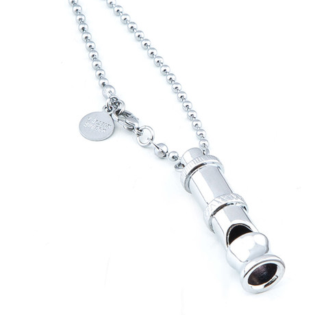 Vittore Pipe Necklace (Silver)