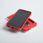PWR CASE // iPhone 6/6s // White + Red (2.3x Battery Power)