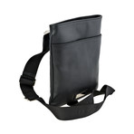 Flat Postino S Shoulder Bag // Black