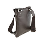 Flat Postino S Shoulder Bag // Brown