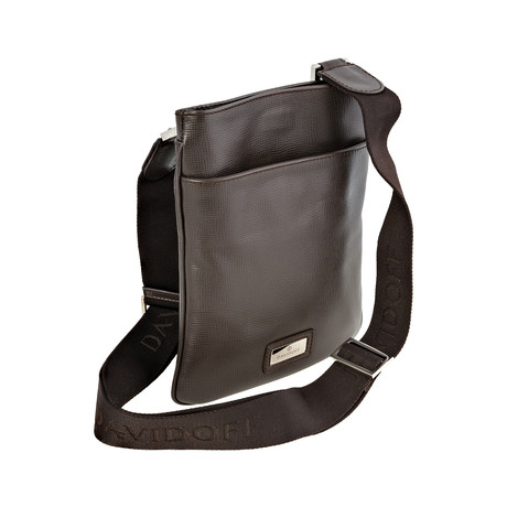 Flat Postino S Shoulder Bag // Brown